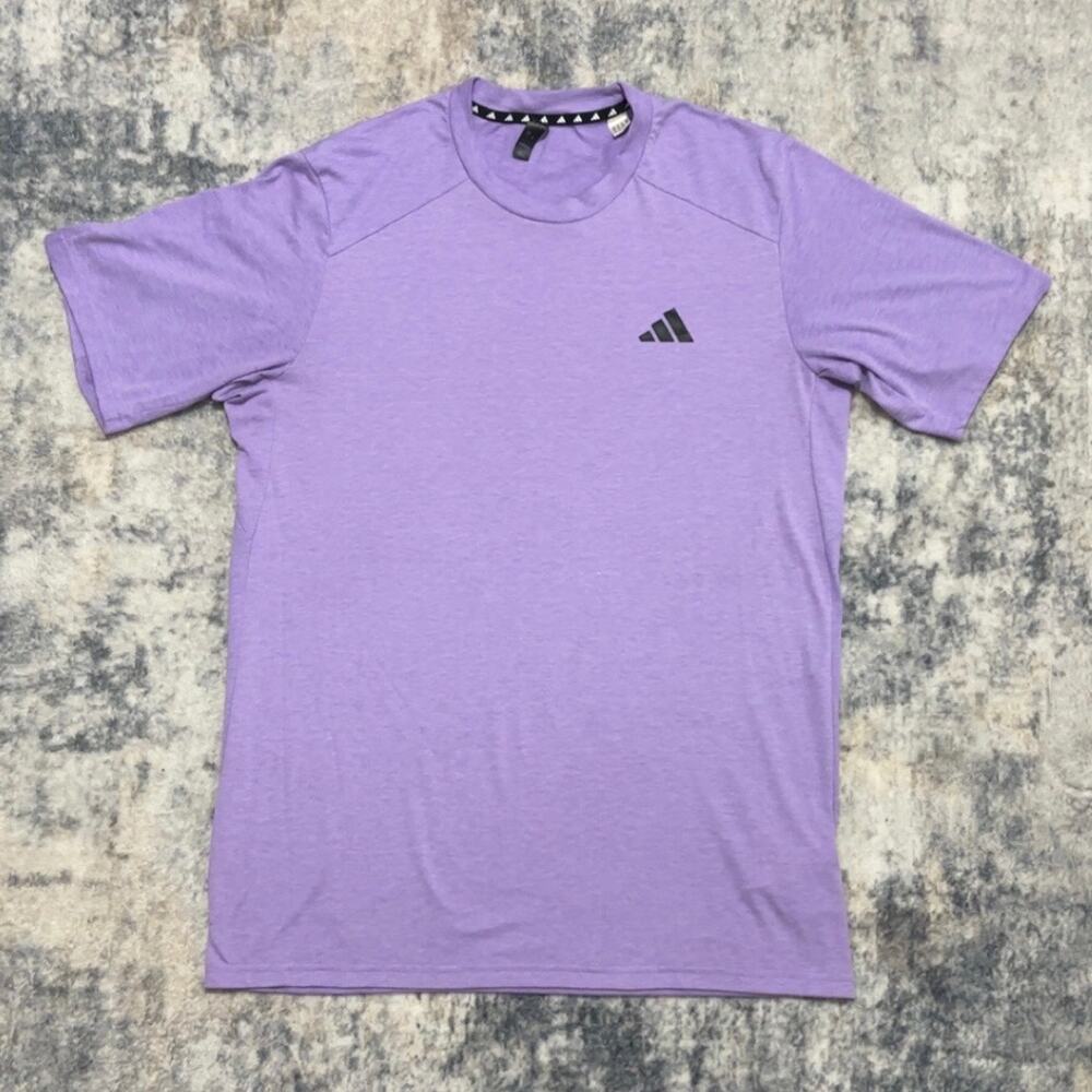 Purple Adidas Shirt Size L